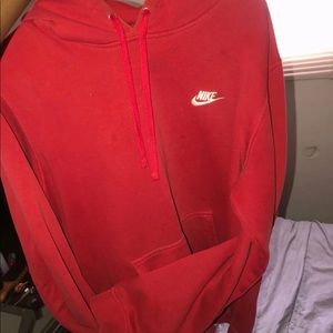 Red Nike Hoodie